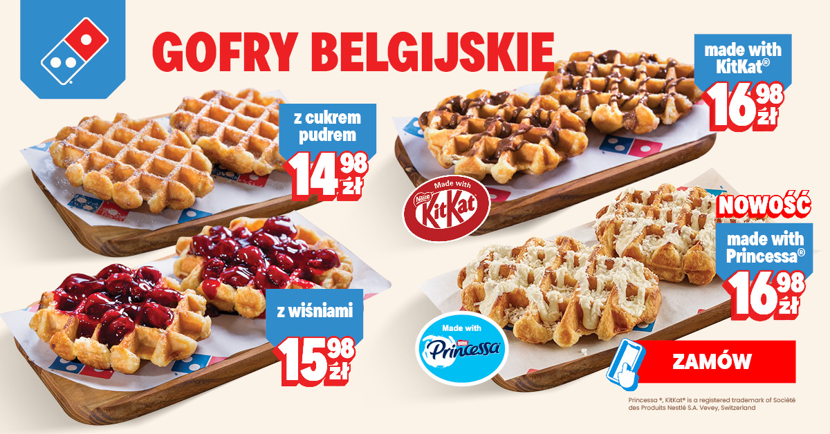 Gofry Belgijskie