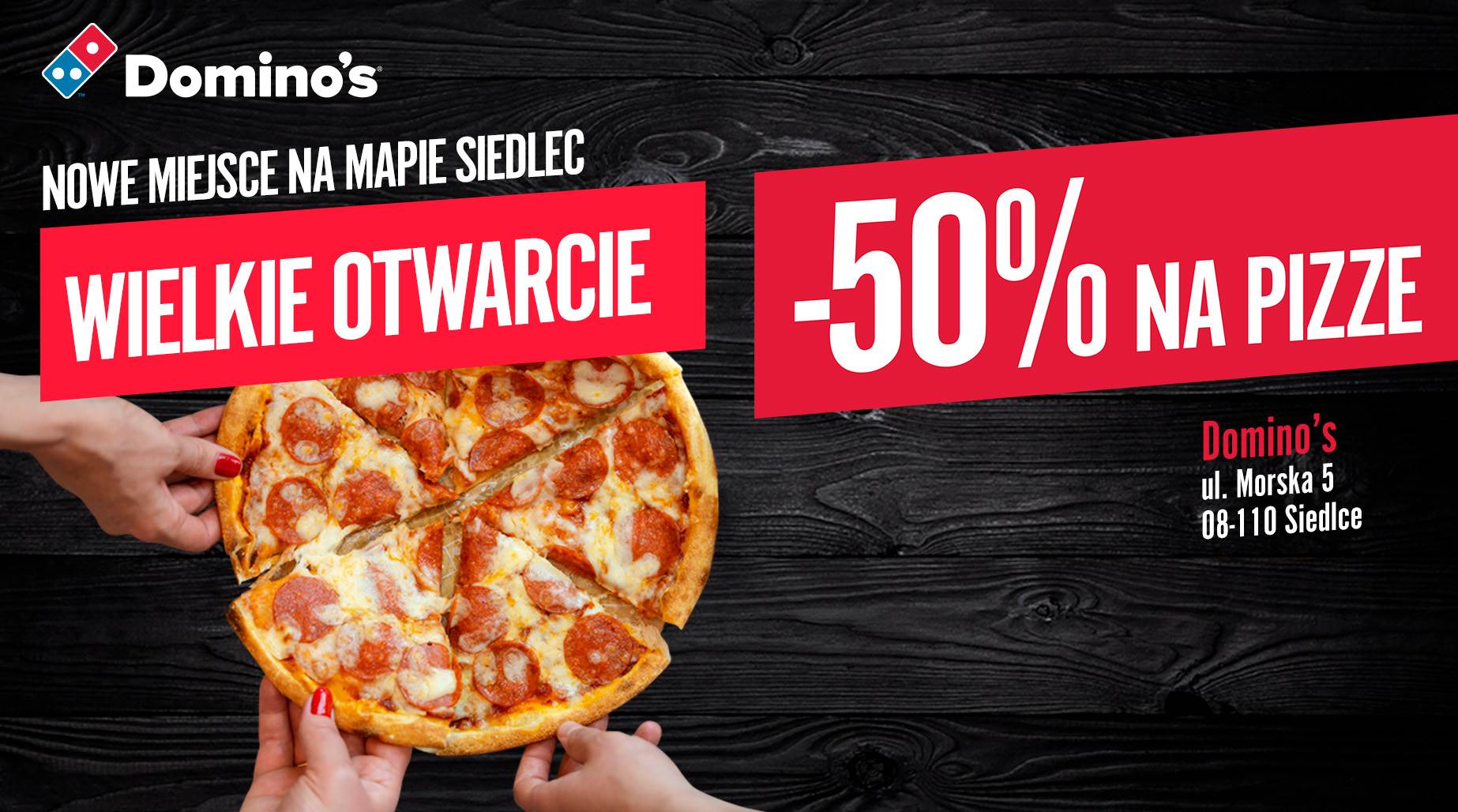 Otwarcie Domino's Siedlce