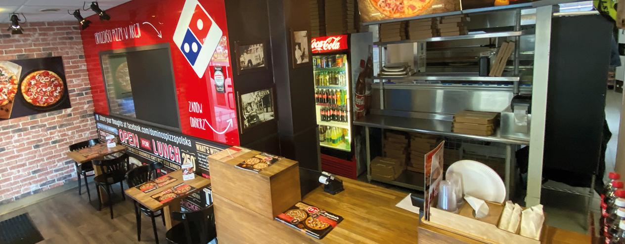 Odbiór zamówień w Domino’s Pizza Warszawa Jana Pawła II 