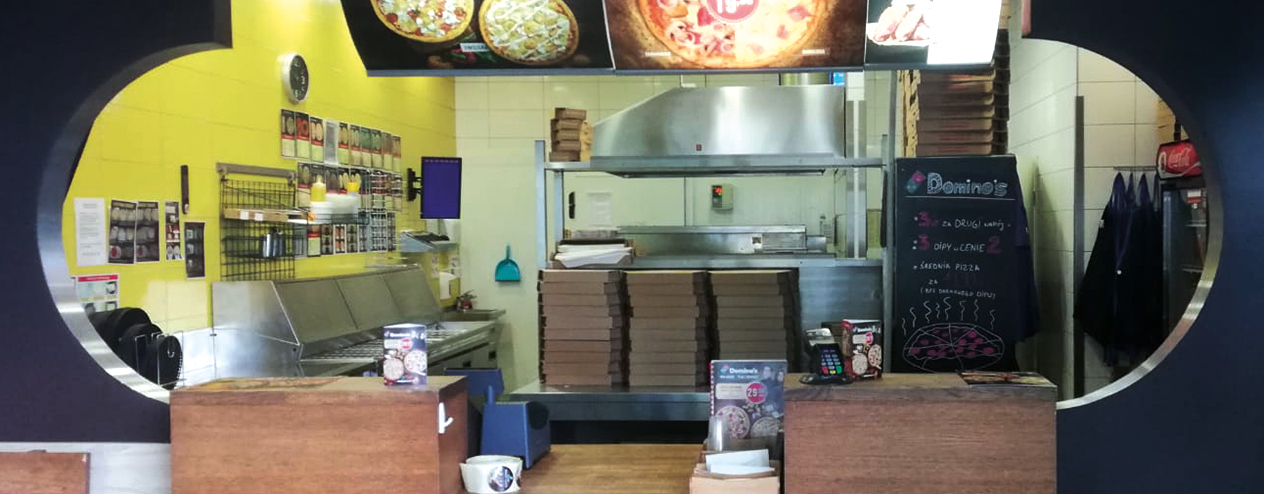 Kuchnia lokalu Domino’s Pizza Warszawa Grójecka 194