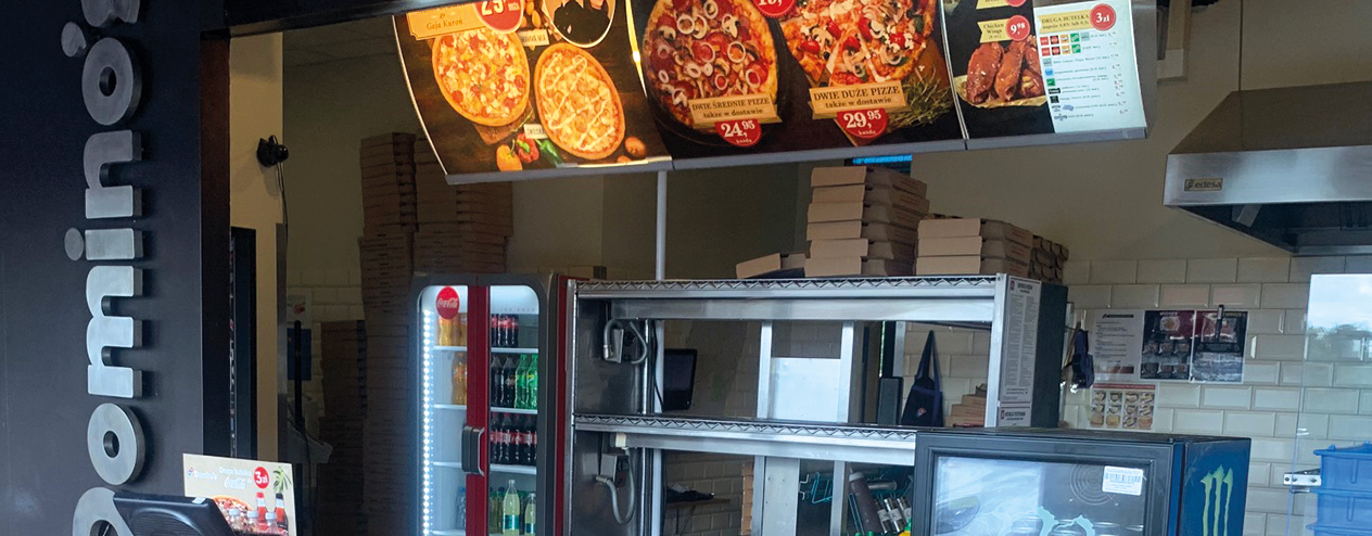 Kuchnia lokalu Domino’s Pizza Warszawa Magiczna 4