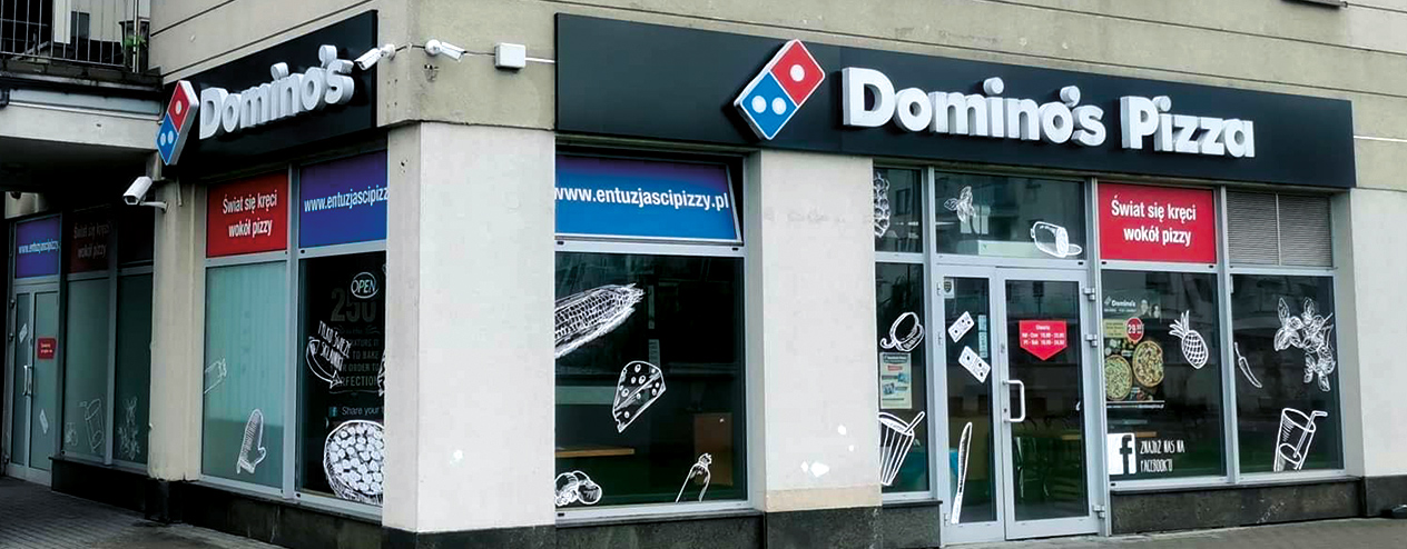 Zdjęcie z zewnątrz Dominos Pizza Piaseczno Wojska Polskiego