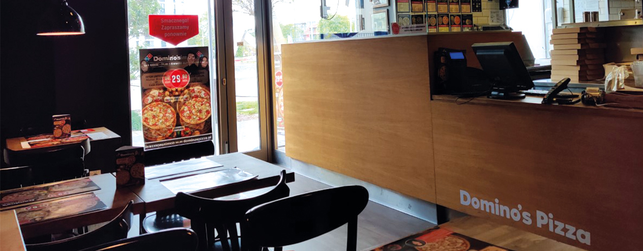 Sala Domino’s we Wrocławiu na ulicy Słonimskiego