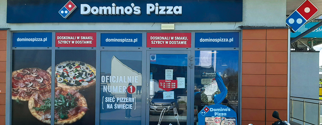 Pizzeria Domino’s w Gdańsku na ul. Nieborowskiej