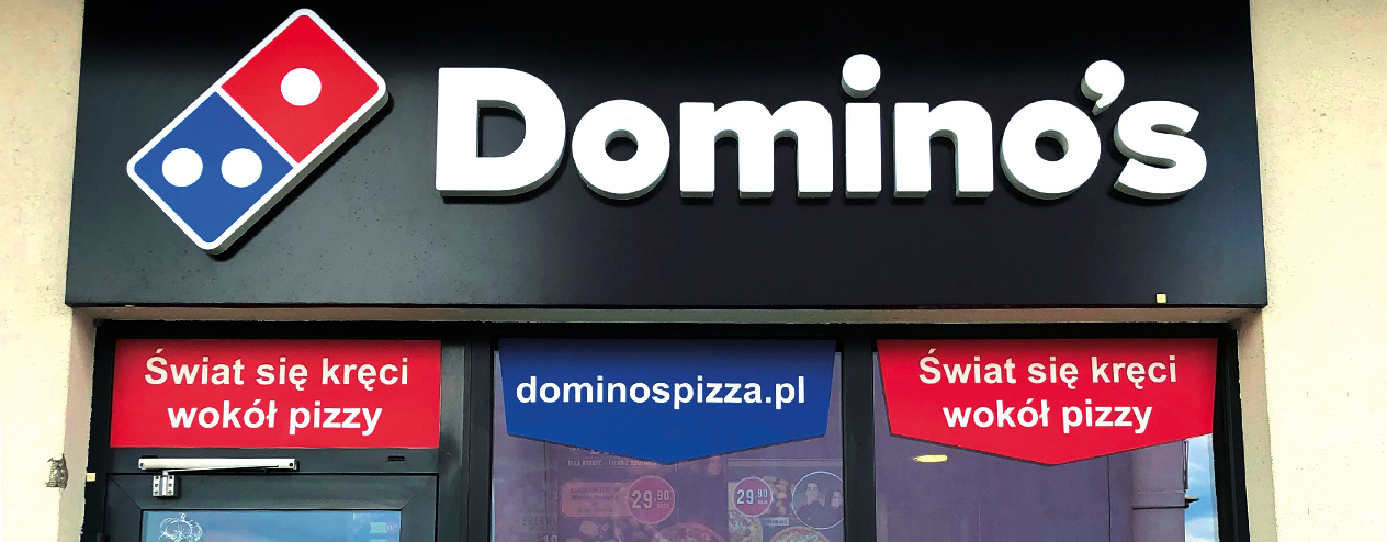 Pizzeria Domino’s w Szczecinie na ulicy Rydla