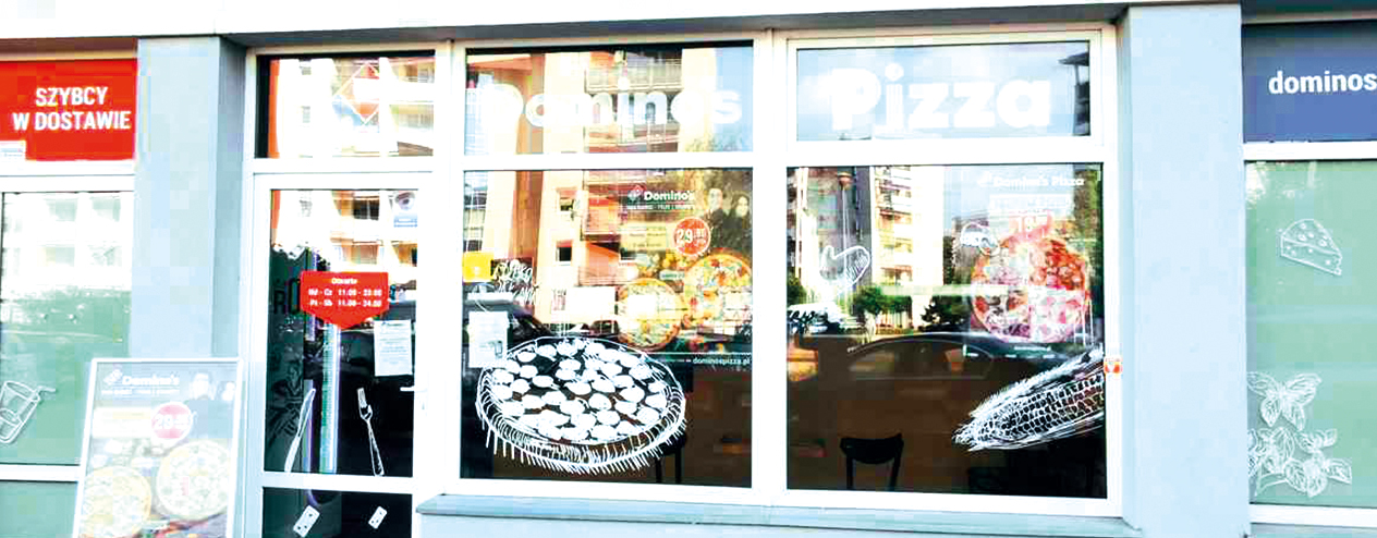 Pizzeria Domino’s w Poznaniu na ulicy Milczańskiej