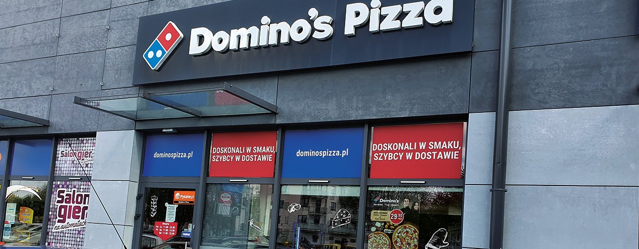 Pizzeria Domino’s w Rumii na ulicy Pomorskiej