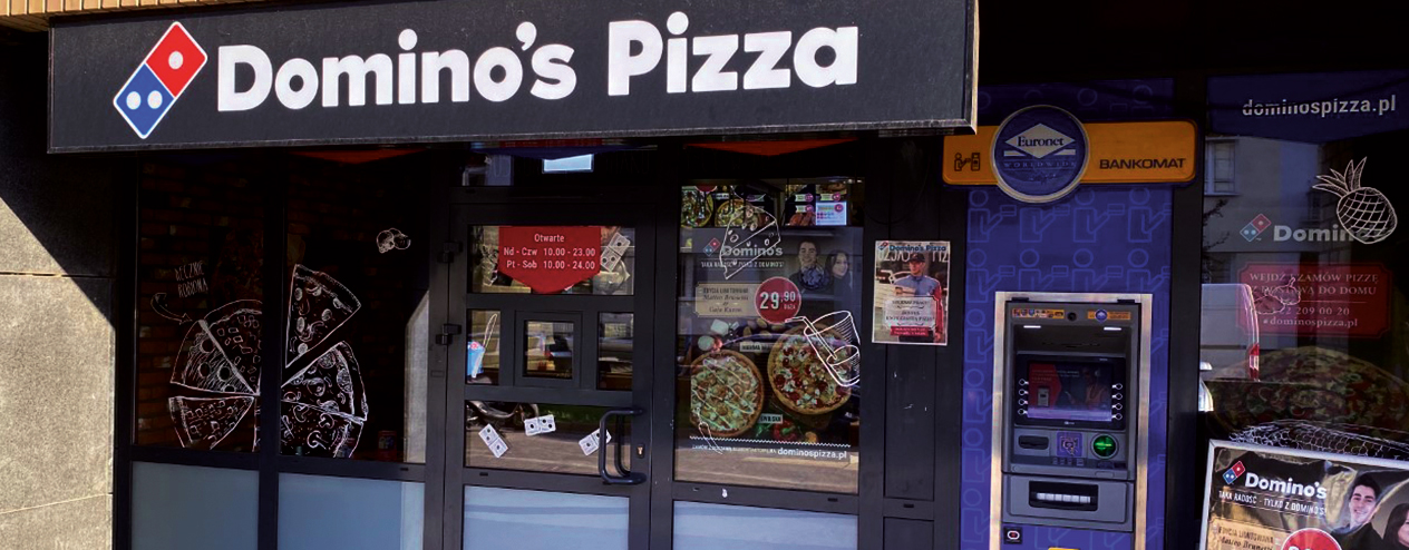 Pizzeria Domino’s w Warszawie na ulicy Chełmskiej
