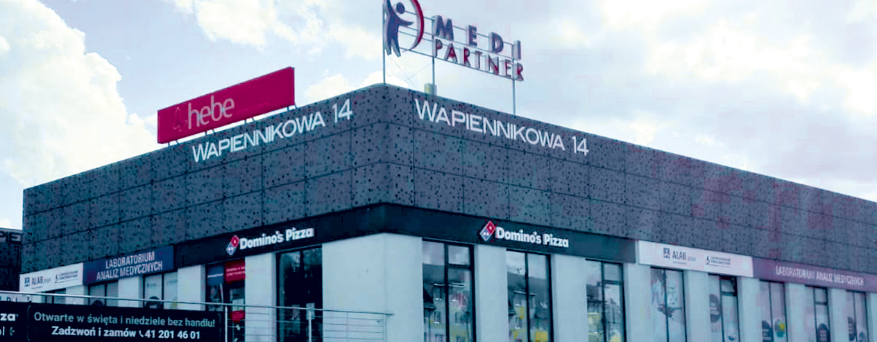 Pizzeria Domino’s w Kielcach na ulicy Wapiennikowej