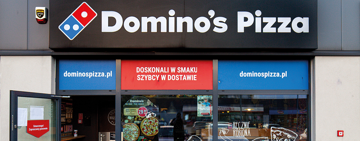 Pizzeria Domino’s w Łodzi na ulicy Opolczyka