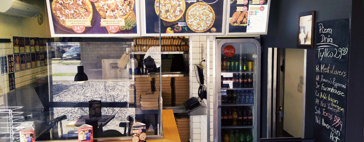 Pizzeria Domino’s w Szczecinie na ulicy Modrej