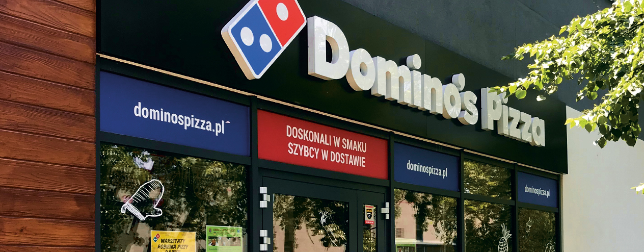 Pizzeria Domino’s w Legionowie na ulicy Sowińskiego