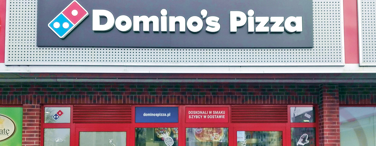 Pizzeria Domino’s w Bydgoszczy na ulicy Kossaka