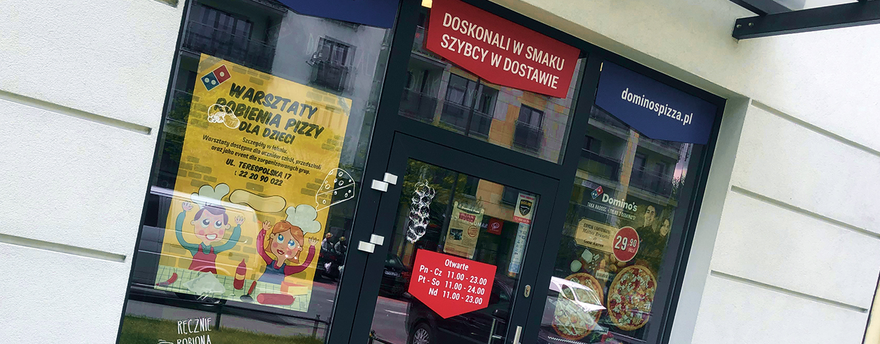 Pizzeria Domino’s w Warszawie na ulicy Terespolskiej