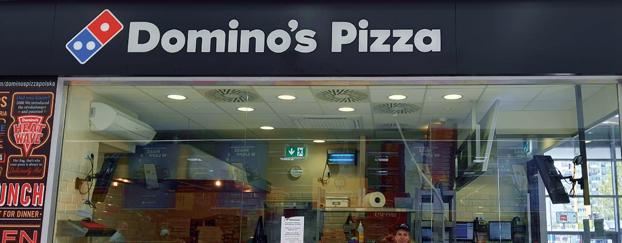 Strefa Klienta Pizzeria Domino’s w Bydgoszczy na ulicy Skarżyńskiego