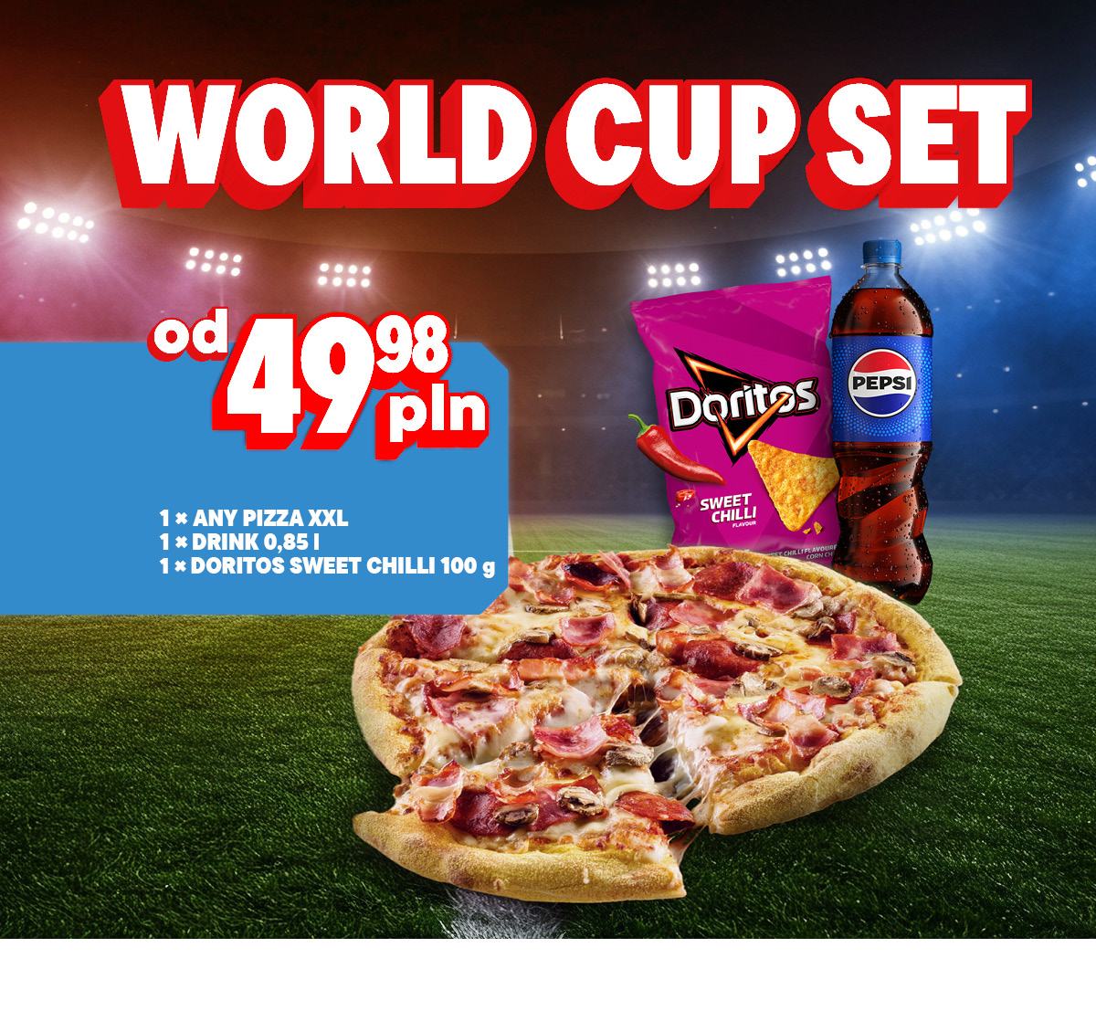 Promocyjny zestaw na Mundial