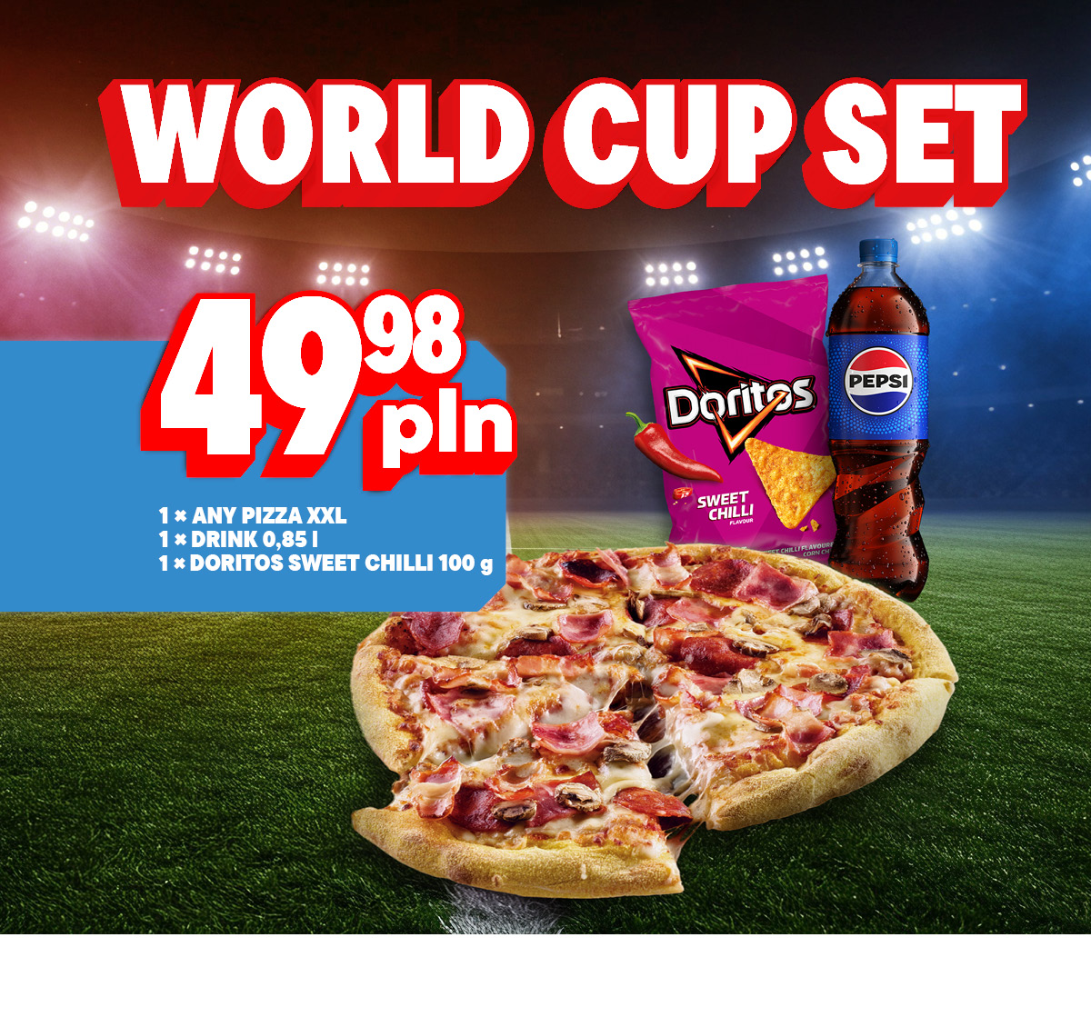Promocyjny zestaw na Mundial