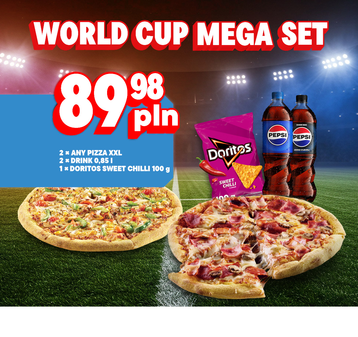 Promocyjny zestaw na Mundial