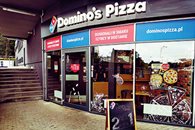 Sala dla gości Dominos Pizza Łódź Zgierska