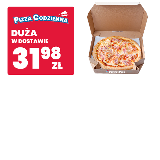 Duża Pizza Codzienna za 31,98 zł