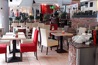 Sala w pizzerii Dominium by Domino's w Warszawie przy ul Wałbrzyskiej 11