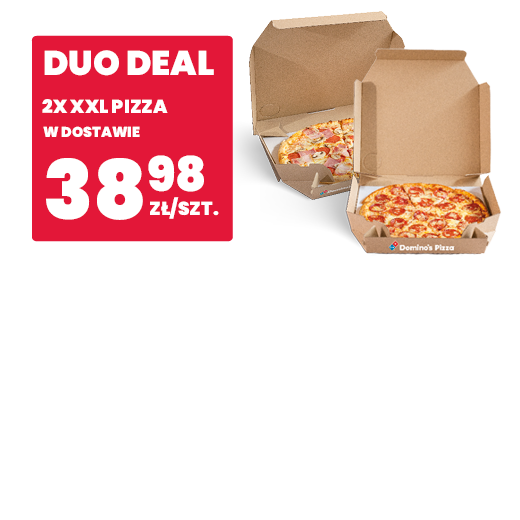 Duo Deal - 2x pizza XXL 38,98 zł/szt