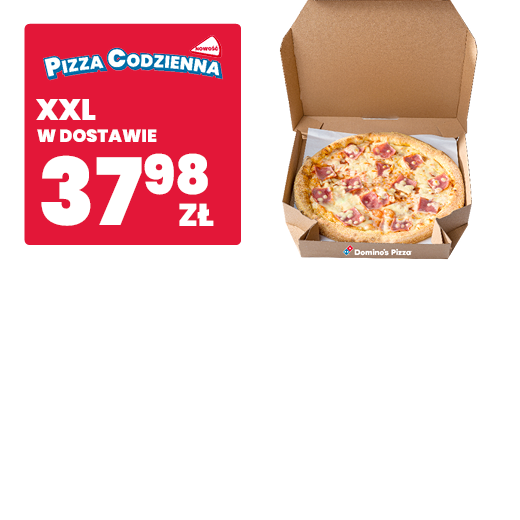 XXL Pizza Codzienna za 37,98 zł