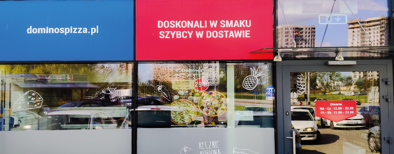 Pizzeria Domino’s w Gdańsku na ulicy Żylewicza