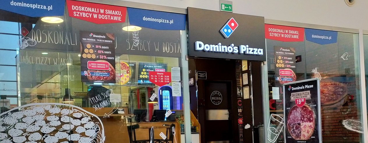 Pizzeria Domino’s w Kaliszu na ulicy Sawickiej