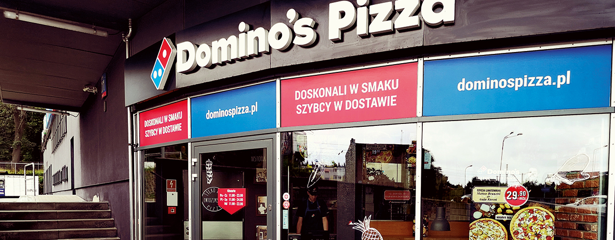 Pizzeria Domino’s w Łodzi na ulicy Zgierskiej